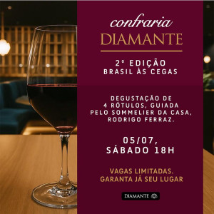CONFRARIA DIAMANTE - Brasil às Cegas