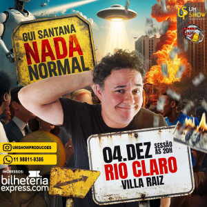GUI SANTANA EM RIO CLARO