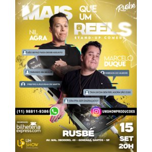 NIL AGRA E MARCELO DUQUE EM SANTOS