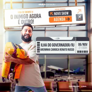 DOUGLAS DE LIMA EM ILHA DO GOVERNADOR - O INIMIGO AGORA É OUTRO!