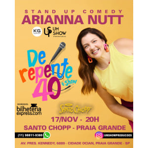 ARIANNA NUTT NA PRAIA GRANDE