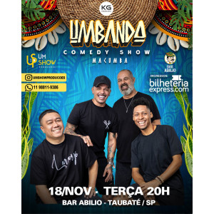 UMBANDA COMEDY EM TAUBATÉ