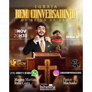 MAGNO MARTINS E PASTOR MACHADO EM SUZANO