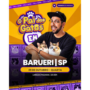 ANDRE ASSUNCAO O PAI DOS GATOS EM BARUERI