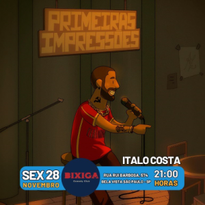 Italo Costa em Primeiras Impressões - Stand Up Comedy