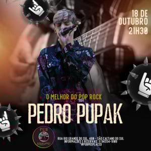O melhor do Pop e Rock com Pedro Pupak