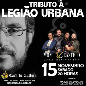 TRIBUTO À LEGIÃO URBANA - MONTE CASTELO