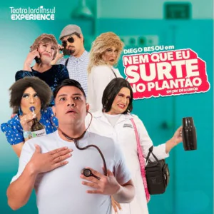 Diego Besou em São Paulo - Nem que eu surte no plantão