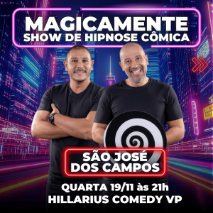 Show de Hipnose Magicamente em São José dos Campos