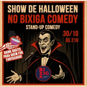 Show de Halloween no Bixiga Comedy 