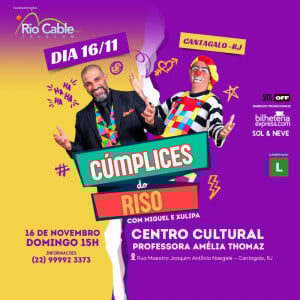 Espetáculo Cúmplices do Riso