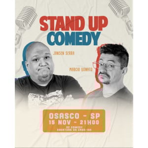 MARCIO DONATO E JANSEN SERRA - STAND UP COMEDY