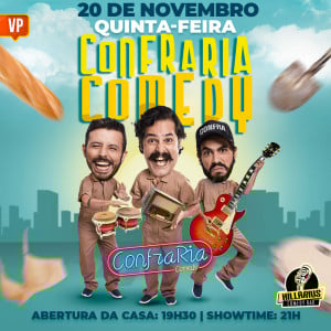 Confraria Comedy em São José dos Campos