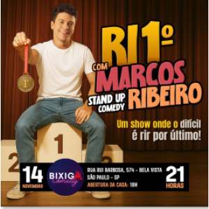 Ri Primeiro com Marcos Ribeiro - Stand Up Comedy