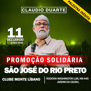 Claudio Duarte em São José do Rio Preto