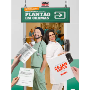 Enfermeira Jussara e Gabriel Castanheira em Santos