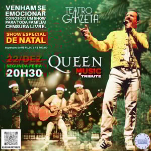 Queen Music Tribute - Show Especial de Natal