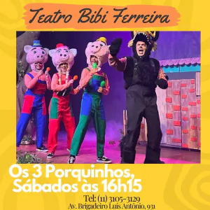 OS TRÊS PORQUINHOS, O MUSICAL