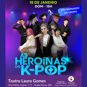 As Heroínas do K-POP em São Bernardo