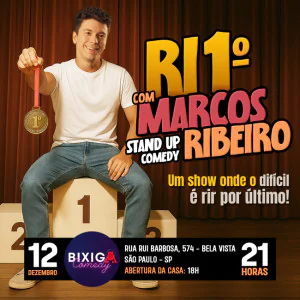 Ri Primeiro com Marcos Ribeiro - Stand Up Comedy 