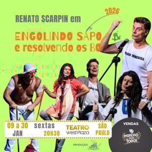 Engolindo Sapo e Resolvendo os B.O. - Comédia