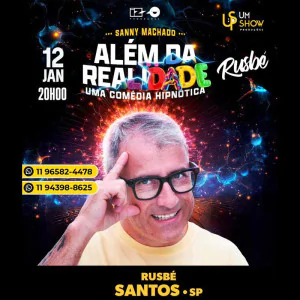 SANNY MACHADO HIPNOSE COMICA EM SANTOS
