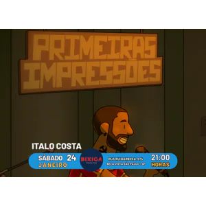 Italo Costa em Primeiras Impressões - Stand Up Comedy