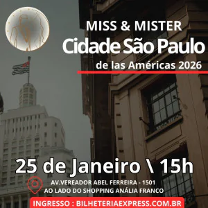 Miss e Mister Cidade São Paulo 2026