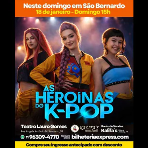As Heroínas do K-POP em São Bernardo
