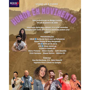 Humor em Movimento - Stand up comedy 