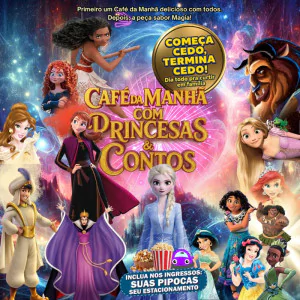 Café da Manhã com Princesas e Contos