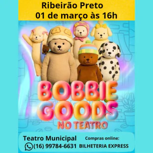Bobbie Goods no Teatro em Ribeirão Preto