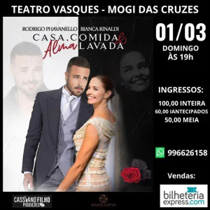 CASA, COMIDA E ALMA LAVADA