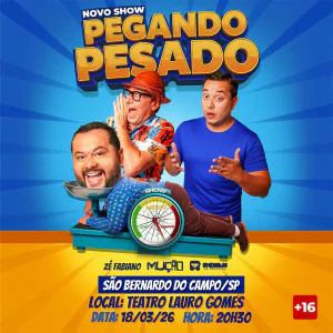 Mução, Zé Fabiano e Renan da Resenha - Novo Show Pegando Pesado