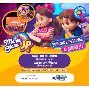 Maria Clara e JP - Brincar e imaginar