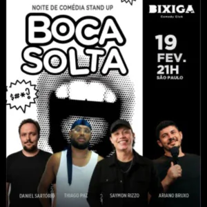 Boca Solta - Comédia Stand up