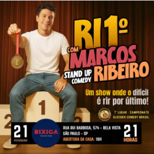 Ri Primeiro com Marcos Ribeiro - Stand up comedy