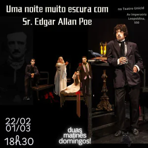 Uma Noite Muito Escura Com o Sr Edgar Allan Poe