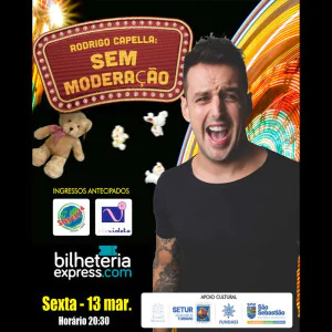 Rodrigo Capella em São Sebastião - Stand Up Sem Moderação