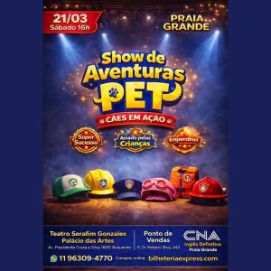 Show de Aventuras Pet - Cães em Ação