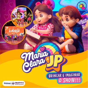 Maria Clara e JP - Brincar e Imaginar em Taubaté