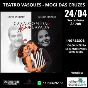 CASA, COMIDA E ALMA LAVADA