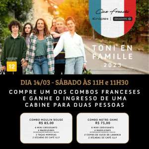 Sessão especial Cine Frances | Filme - Toni en Famille