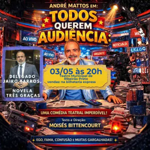 Todos Querem Audiência com André Mattos- Estreia Nacional