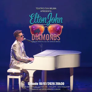 Elton John Diamonds - por Mizinho Carvalho