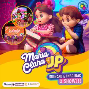 Maria Clara e JP - Brincar e Imaginar em Cotia