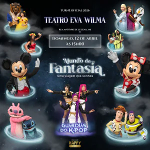 O espetáculo Mundo da Fantasia 