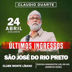 Claudio Duarte em São José do Rio Preto