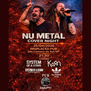 Nu Metal Cover Night no Misplaced