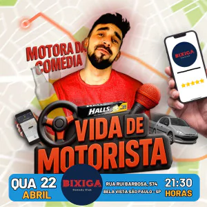 Motora da Comédia em Vida de Motorista